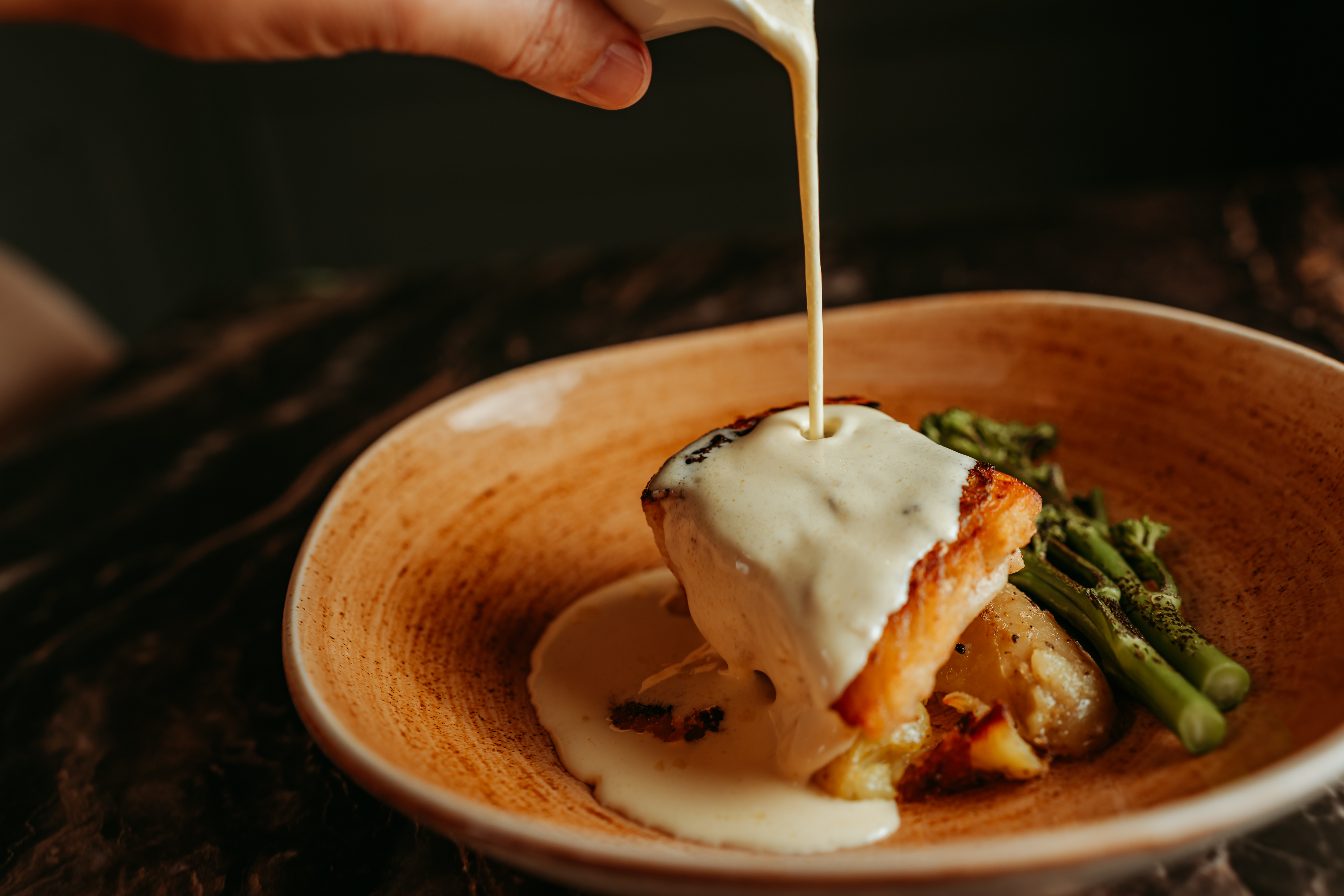 Winter Menu Fish Course